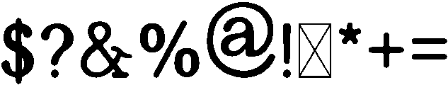 Darling Regular otf (400) Font OTHER CHARS