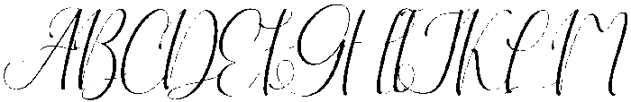 Darling Regular otf (400) Font UPPERCASE