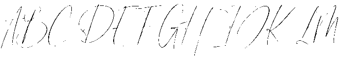 Darling Script Regular otf (400) Font UPPERCASE