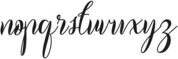 Darling Soulmate ttf (400) Font LOWERCASE