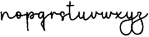 Darling Wonderful Regular otf (400) Font LOWERCASE
