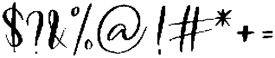 Darling otf (400) Font OTHER CHARS