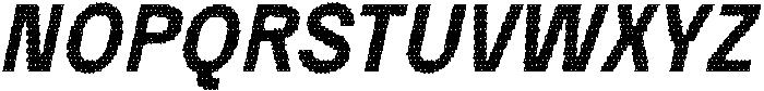 Darlond Disco Italic otf (400) Font UPPERCASE
