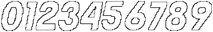 Darlond Pixel Outline otf (400) Font OTHER CHARS