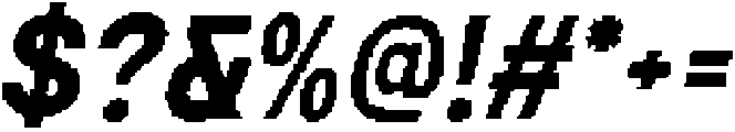 DarlondPixel-Regular otf (400) Font OTHER CHARS