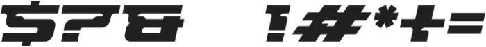 Darogiq Regular otf (400) Font OTHER CHARS
