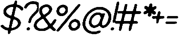 Daromu ttf (400) Font OTHER CHARS