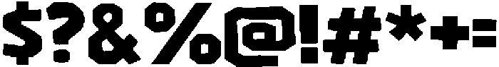Darron otf (400) Font OTHER CHARS
