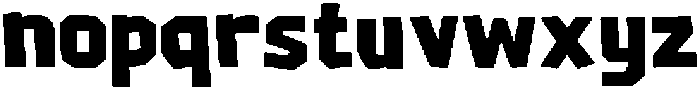 Darron otf (400) Font LOWERCASE
