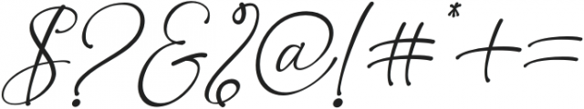 Dartie Italic otf (400) Font OTHER CHARS