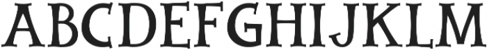Darty Serif ttf (400) Font UPPERCASE