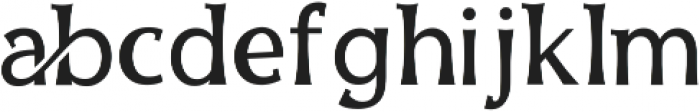 Darty Serif ttf (400) Font LOWERCASE