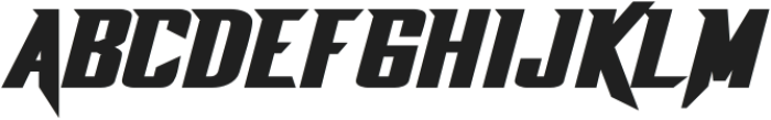 DashHorizon-Bold otf (700) Font UPPERCASE
