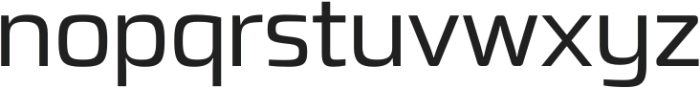 Dashford Regular otf (400) Font LOWERCASE