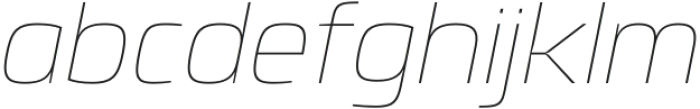 Dashford Thin Italic otf (100) FONT