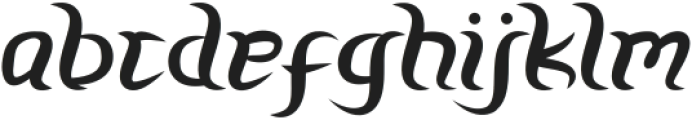 Dashpeer otf (400) Font LOWERCASE