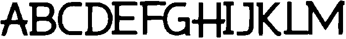 Dasura ttf (400) Font UPPERCASE