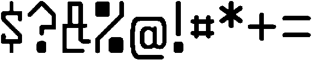 Dataware Regular otf (400) Font OTHER CHARS