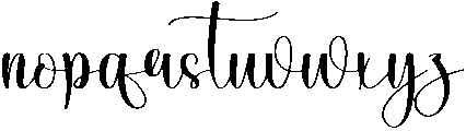 Dateline Regular otf (400) Font LOWERCASE