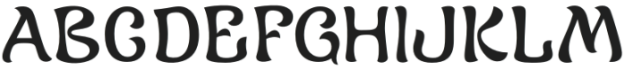 Datura Light otf (300) Font UPPERCASE