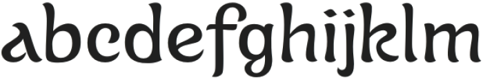 Datura Light otf (300) Font LOWERCASE