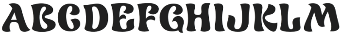 Datura Regular otf (400) Font UPPERCASE