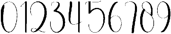 Daughter Regular otf (400) Font OTHER CHARS