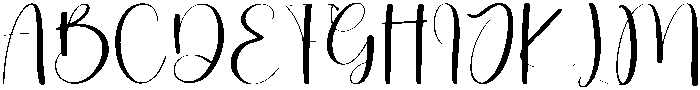 Daughter Regular otf (400) Font UPPERCASE