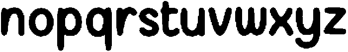 Davali ttf (400) Font LOWERCASE