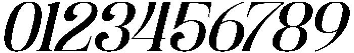 Davenor Italic otf (400) Font OTHER CHARS
