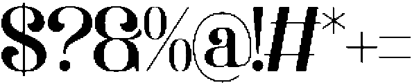 Davenor otf (400) Font OTHER CHARS
