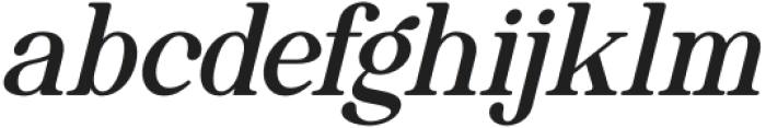 Davey Veretti Italic otf (400) Font LOWERCASE