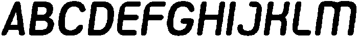 Davigo Pro Bold Italic ttf (700) Font UPPERCASE