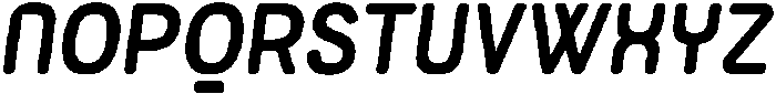Davigo Pro Bold Italic ttf (700) Font UPPERCASE