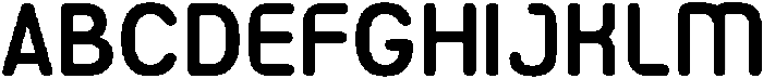 Davigo Pro Bold ttf (700) Font UPPERCASE