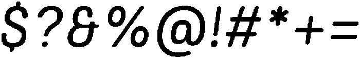 Davigo Pro Italic ttf (400) Font OTHER CHARS