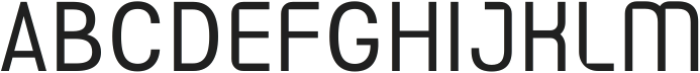 Davigo Regular ttf (400) Font UPPERCASE