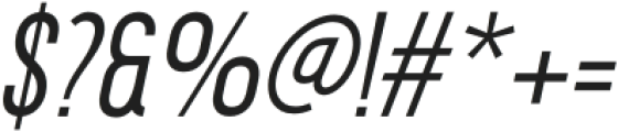 Davish Normal Italic otf (400) Font OTHER CHARS