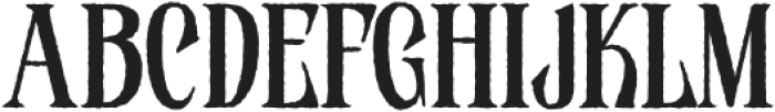 Dawn Regular otf (400) Font UPPERCASE
