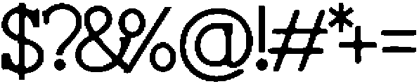 Daxo ttf (400) Font OTHER CHARS