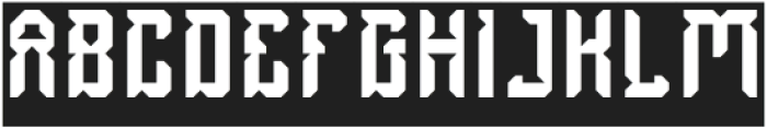 Dayak Shield-Inverse otf (400) Font UPPERCASE