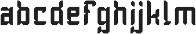 Dayak Shield-Thin otf (100) Font LOWERCASE