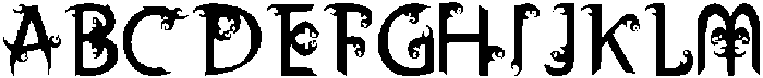 Dayakara otf (400) Font UPPERCASE