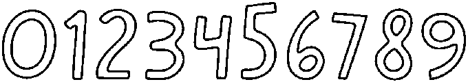 Daydream Outline otf (400) Font OTHER CHARS