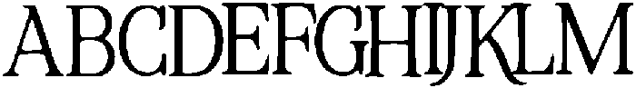 Daye ttf (400) Font UPPERCASE