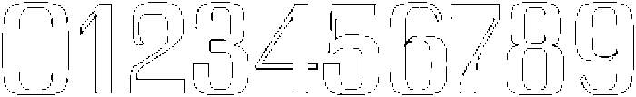 Dayleen Outline otf (400) Font OTHER CHARS