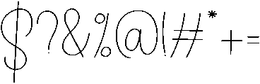 Daylight Regular otf (300) Font OTHER CHARS