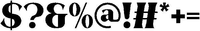 Daylight otf (300) Font OTHER CHARS