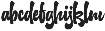 Daylight typeface Regular otf (300) Font LOWERCASE