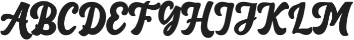 Dayten Vintage Regular otf (400) Font UPPERCASE